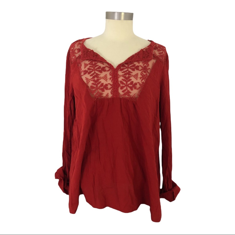 OLD NAVY BOHO BLOUSE MEDIUM